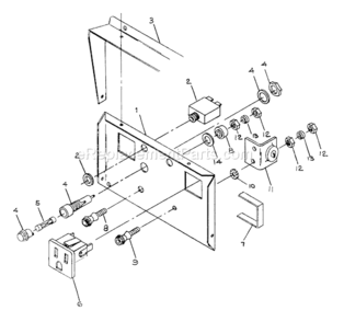 Page C Diagram and Parts List for 8719-0  Briggs and Stratton Generator